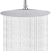 Cabeça de chuveiro de chuva NearMoon, design ultrafino, 40 x 40 cm, cromada