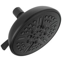 Cabeça de chuveiro Delta 8-Spray Touch-Clean Matte Black 2,5 L/min