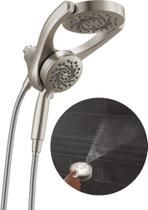 Cabeça de chuveiro Delta HydroRain 2 em 1 Dual 5 configurações 1,75 GPM