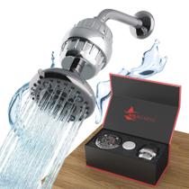 Cabeça de chuveiro filtrada Aqua Earth High Pression com filtro