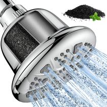 Cabeça de chuveiro filtrada MakeFit com filtro de carbono ativado