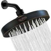 Cabeça de chuveiro GURIN High Pressure Rain de 15 cm com ângulos ajustáveis