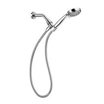 Cabeça de chuveiro Moen Ignite Chrome portátil de 2,5 GPM de alta pressão Cabeça de chuveiro Moen Ignite Chrome portátil de 2,5 GPM de alta pressão