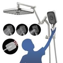 Cabeça de chuveiro Psylc 12 de alta pressão com combinação de spray portátil