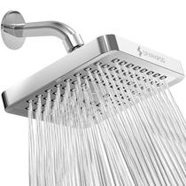 Cabeça de chuveiro SparkPod High Pressure Rain 15 cm Luxury Chrome Cabeça de chuveiro SparkPod High Pressure Rain 15 cm Luxury Chrome