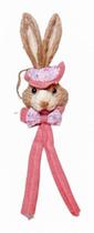 Cabeça de Coelha de Pascoa Pendente 60 cm - Tok da Casa