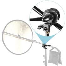 Cabeça de efeito simples,clamp,suporte P/rebatedor,em tripé de iluminação