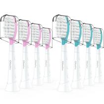 Cabeça de escova de dentes de reposição Ofashu para Sonicare Kids 7+ Cabeça de escova de dentes de reposição Ofashu para Sonicare Kids 7+