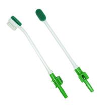 Cabeça de escova de dentes descartável com ventosa MUNKCARE Green x20 Cabeça de escova de dentes descartável com ventosa MUNKCARE Green x20