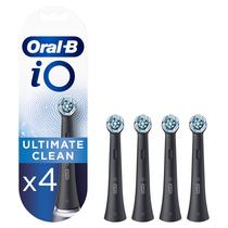 Cabeça de escova de dentes elétrica Oral-B iO Ultimate Clean x4 preta Cabeça de escova de dentes elétrica Oral-B iO Ultimate Clean x4 preta