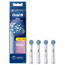 Cabeça de escova de dentes Oral-B Pro Sensitive Clean em forma de X, pacote 4 Cabeça de escova de dentes Oral-B Pro Sensitive Clean em forma de X, pacote 4