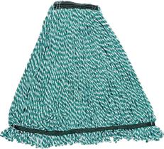 Cabeça de Esfregão Rubbermaid Web Foot Microfibra Verde - Reposição
