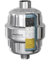 Cabeça de filtro de chuveiro WeAqua NO BS Heavy Duty com 99% de remoção