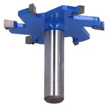 Cabeça de fresa Router Bit Walfront de 6 canais com ranhura em T de 12 mm Cabeça de fresa Router Bit Walfront de 6 canais com ranhura em T de 12 mm