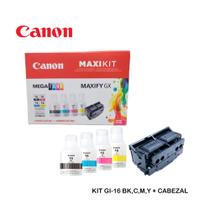 Cabeça De Impressão Canon Gx6010 Gx7010 Com Tintas Originais