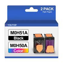 Cabeça de Impressão YOUTOP GT51 GT52 M0H51A M0H50A para Deskjet