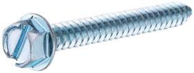 Cabeça de lavadora hexagonal Screw Hillman de 0,75 cm x 1,9 cm, pacote com 100