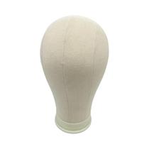 Cabeça De Manequim De Lona Para Exibição De Perucas, Suporte Para Estilização E Treinamento