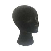 Cabeça De Manequim Em Veludo Preto Para Exibição De Perucas, Cosmetologia, Beleza, Joias E Modelagem Cabeça De Manequim Em Veludo Preto Para Exibição De Perucas, Cosmetologia, Beleza, Joias E Modelagem