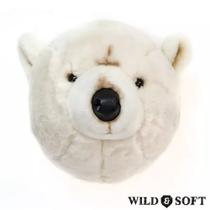Cabeça de Parede Urso Polar Basile Wild And Soft