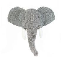 Cabeça de Pelúcia de Parede Elefante Andrew Wild & Soft Cabeça de Pelúcia de Parede Elefante Andrew Wild & Soft