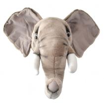 Cabeça de Pelúcia de Parede Elefante George Wild & Soft Cabeça de Pelúcia de Parede Elefante George Wild & Soft