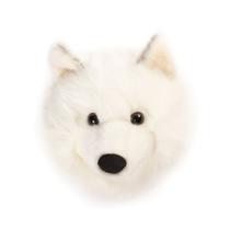 Cabeça de Pelúcia de Parede Lobo Branco Lucy Wild & Soft Cabeça de Pelúcia de Parede Lobo Branco Lucy Wild & Soft