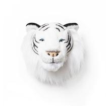Cabeça de Pelúcia de Parede Tigre Branco Albert Wild & Soft Cabeça de Pelúcia de Parede Tigre Branco Albert Wild & Soft