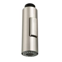 Cabeça de pulverizador para torneira de cozinha Koreyoshi em níquel escovado Cabeça de pulverizador para torneira de cozinha Koreyoshi em níquel escovado