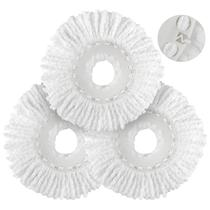 Cabeça de reposição Spin Mop MXZONE Hurricane 360, pacote com 3