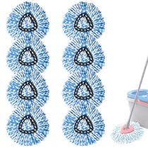 Cabeça de reposição Spin Mop RinseClean 2 Tank System x8 Cabeça de reposição Spin Mop RinseClean 2 Tank System x8