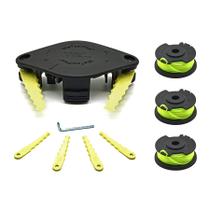 Cabeça de Reposição WETOOLPLUS para Aparador Ryobi com Carretéis Cabeça de Reposição WETOOLPLUS para Aparador Ryobi com Carretéis