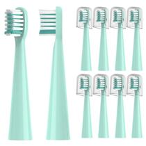 Cabeça de substituição de escova de dentes, 10 pacotes para escova de dentes infantil Vekkia Cabeça de substituição de escova de dentes, 10 pacotes para escova de dentes infantil Vekkia