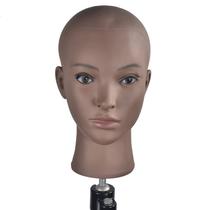 Cabeça de treinamento MIAOMANZI, mulher careca, para fazer perucas, 28 cm