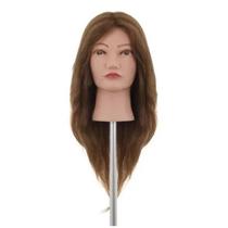 Cabeça de Treino Boneca Treino Corte 100% Cabelo Natural
