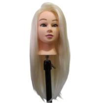 Cabeça De Treino Corte e penteados Mista + Suporte Cabeca Cabeça De Treino Corte e penteados Mista + Suporte Cabeca