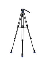 Cabeça de vídeo Benro BV4 BV4H com carga útil de 4 kg, meia bola de 75 mm