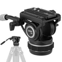 Cabeça de vídeo Tripod Fluid Cayer K10 Pro para câmeras DSLR de 10 kg