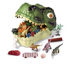 Cabeça Dino - Brinquedo Infantil Com Acessórios