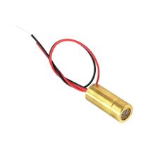 Cabeça do laser 650nm, 9mm, 3v, 50mw, módulo do diodo transversal, cabeça de cobre vermelha
