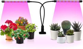 Cabeça dupla Grow Light iPower 10W Red Blue Spectrum com temporizador