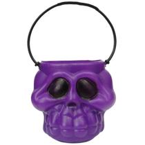 Cabeca Esqueleto Roxa P Brasilflex