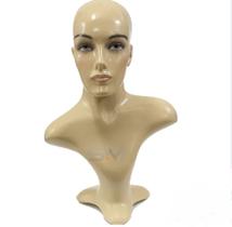 Cabeça expositora feminina, Expositor de peruca, Cabeça feminina, Expositor de peruca