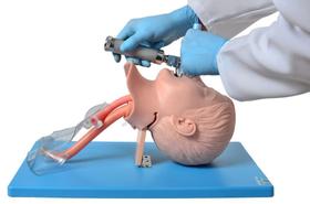 Cabeça Infantil Para Treino de Intubação Maior 8 anos