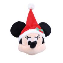 Cabeça Minnie Natalino C/Gorro 1Un 15x20x15cm Cromus: 1105260