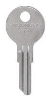 Cabeça plana durável Key Blank Hillman Y-14