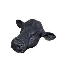 Cabeça Vaca 3D Enfeite Decoração Country Cowboy Vintage Cabeça Vaca 3D Enfeite Decoração Country Cowboy Vintage