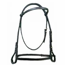 Cabeçada com Fechador de Boca Embutido para Cavalos e em Couro Cabeçada com Fechador de Boca Embutido para Cavalos e em Couro