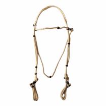 Cabeçada de Corda de Poli com Charrua para Cavalos Direto da Fábrica