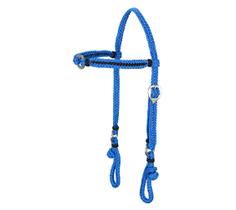 Cabeçada trançada de corda - Azul SV30026